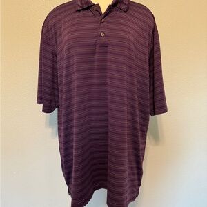 Pebble Beach Men's Dark Purple Polo Shirt